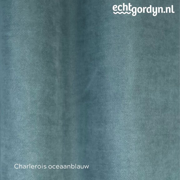 Charlerois oceaanblauw naadloos