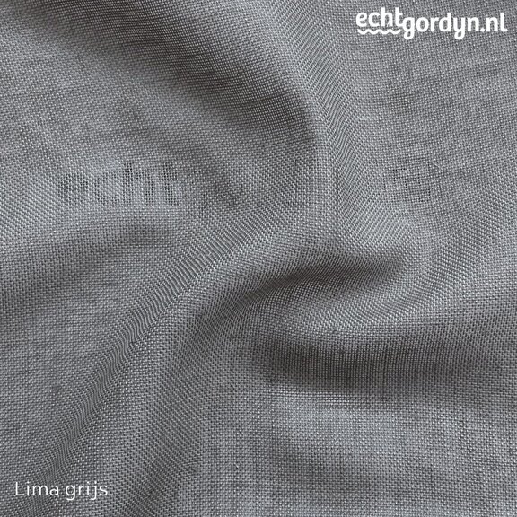 Lima grijs inbetween met linnen 290cm
