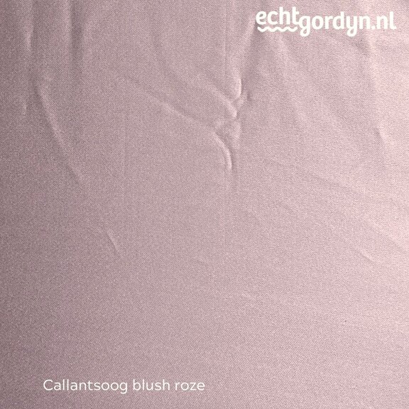 Callantsoog Blush roze lichtdoorlatende gordijnen