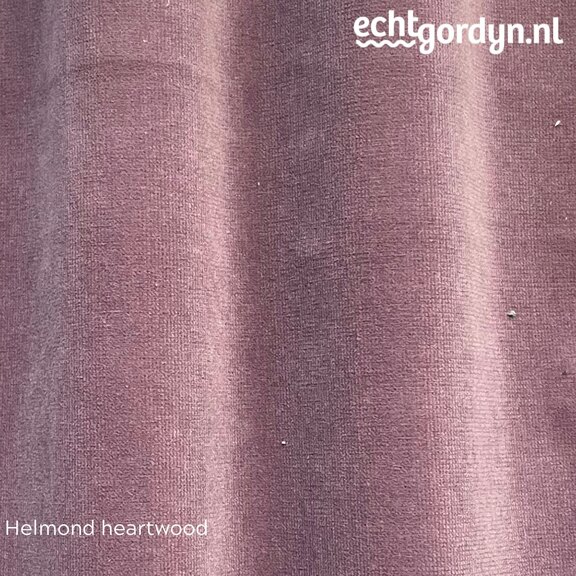 Helmond heartwood velours BCI katoen