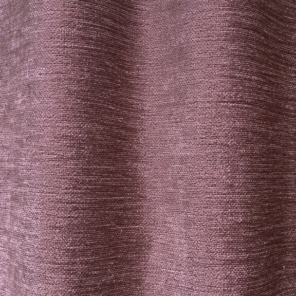 Chaam  mauve blackout crushed chenille